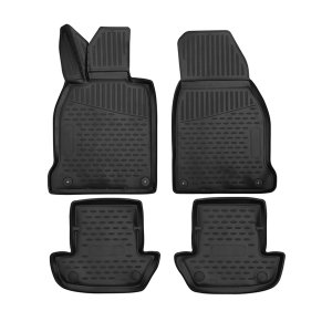 Porsche 911 Floor Mats - Omac - Rubber TPE - Black - 2020-2024